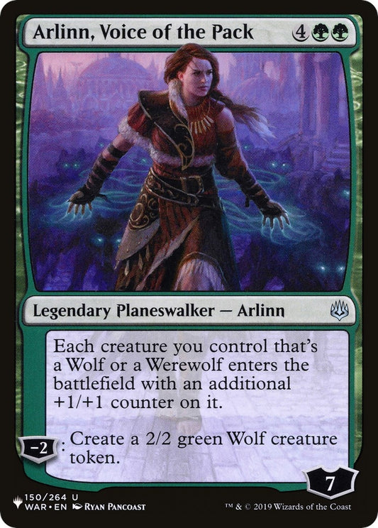 Image for Arlinn, Voice of the Pack (150/264) (The List Reprints) - Magic: The Gathering