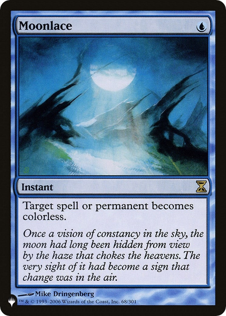 Image for Moonlace (68/301) (The List Reprints) - Magic: The Gathering