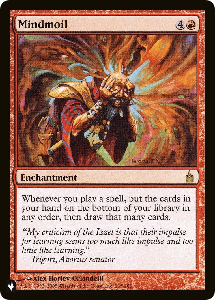 Image for Mindmoil (135/306) (The List Reprints) - Magic: The Gathering
