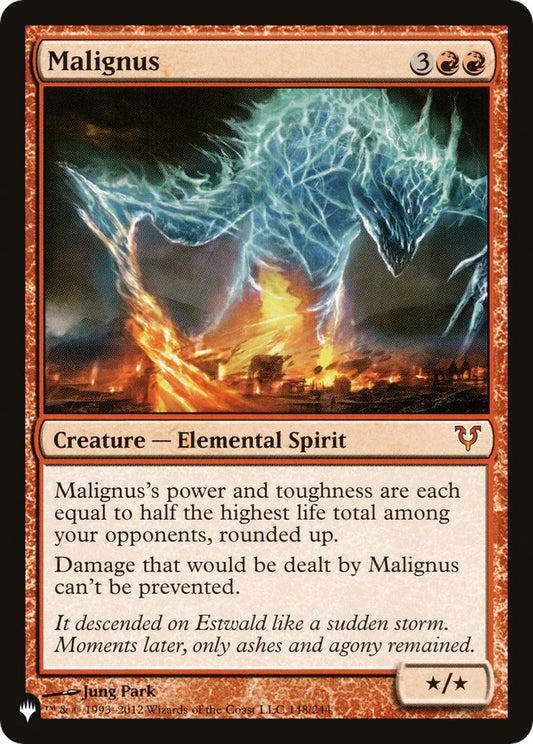 Image for Malignus (148/244) (The List Reprints) - Magic: The Gathering