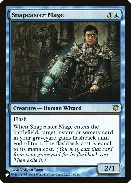 Image for Snapcaster Mage (78/264) (The List Reprints) - Magic: The Gathering