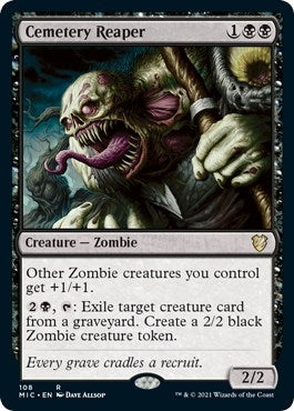 Image for Cemetery Reaper (108) (Commander: Innistrad: Midnight Hunt) - Magic: The Gathering