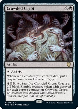 Image for Crowded Crypt (17) (Commander: Innistrad: Midnight Hunt) - Magic: The Gathering