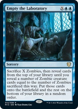 Image for Empty the Laboratory (14) (Commander: Innistrad: Midnight Hunt) - Magic: The Gathering