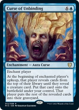 Image for Curse of Unbinding (12) (Commander: Innistrad: Midnight Hunt) - Magic: The Gathering