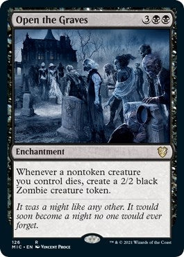 Image for Open the Graves (126) (Commander: Innistrad: Midnight Hunt) - Magic: The Gathering