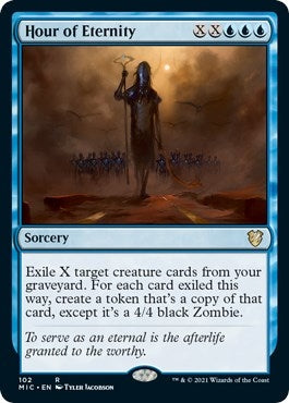 Image for Hour of Eternity (102) (Commander: Innistrad: Midnight Hunt) - Magic: The Gathering