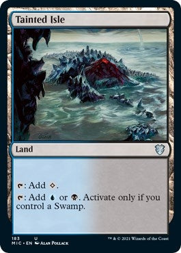 Image for Tainted Isle (183) (Commander: Innistrad: Midnight Hunt) - Magic: The Gathering