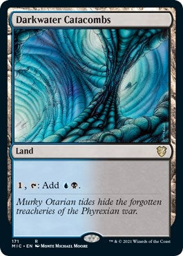 Image for Darkwater Catacombs (171) (Commander: Innistrad: Midnight Hunt) - Magic: The Gathering
