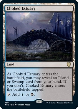 Image for Choked Estuary (169) (Commander: Innistrad: Midnight Hunt) - Magic: The Gathering