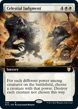 Image for Celestial Judgment (Extended Art) (43) (Commander: Innistrad: Midnight Hunt) - Magic: The Gathering