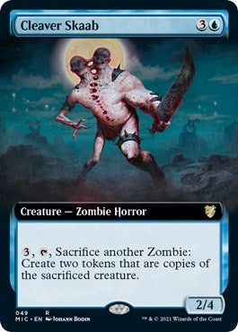 Image for Cleaver Skaab (Extended Art) (49) (Commander: Innistrad: Midnight Hunt) - Magic: The Gathering
