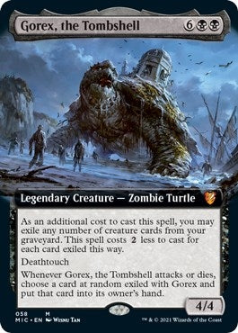 Image for Gorex, the Tombshell (Extended Art) (58) (Commander: Innistrad: Midnight Hunt) - Magic: The Gathering