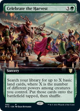 Image for Celebrate the Harvest (Extended Art) (62) (Commander: Innistrad: Midnight Hunt) - Magic: The Gathering