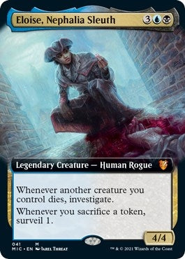 Image for Eloise, Nephalia Sleuth (Extended Art) (41) (Commander: Innistrad: Midnight Hunt) - Magic: The Gathering