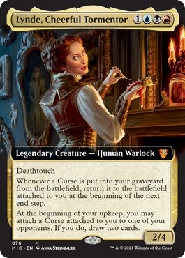 Image for Lynde, Cheerful Tormentor (Extended Art) (76) (Commander: Innistrad: Midnight Hunt) - Magic: The Gathering