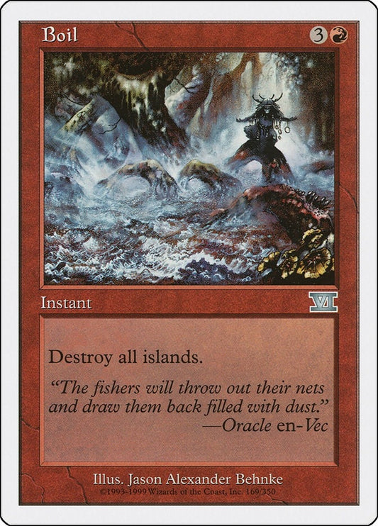Image for Boil (169) (Classic Sixth Edition) - Magic: The Gathering