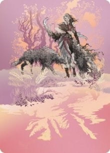 Image for Arlinn, the Pack's Hope Art Card (03/81) (3) (Art Series: Innistrad: Midnight Hunt) - Magic: The Gathering