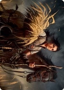 Image for Ambitious Farmhand Art Card (11) (Art Series: Innistrad: Midnight Hunt) - Magic: The Gathering