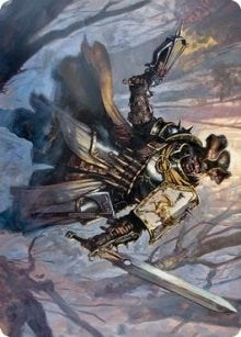 Image for Brutal Cathar Art Card (13) (Art Series: Innistrad: Midnight Hunt) - Magic: The Gathering