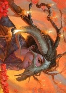 Image for Hedgewitch's Mask Art Card (17) (Art Series: Innistrad: Midnight Hunt) - Magic: The Gathering