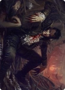 Image for Arrogant Outlaw Art Card (33) (Art Series: Innistrad: Midnight Hunt) - Magic: The Gathering