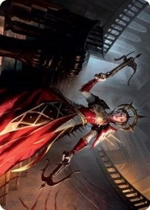 Image for Bloodthirsty Adversary Art Card (41) (Art Series: Innistrad: Midnight Hunt) - Magic: The Gathering