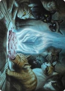 Image for Can't Stay Away Art Card (56) (Art Series: Innistrad: Midnight Hunt) - Magic: The Gathering