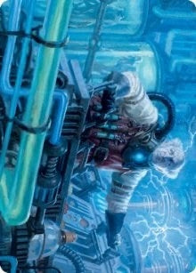 Image for Ludevic, Necrogenius Art Card (65) (Art Series: Innistrad: Midnight Hunt) - Magic: The Gathering