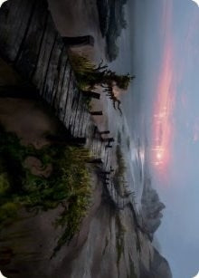 Image for Deserted Beach Art Card (71) (Art Series: Innistrad: Midnight Hunt) - Magic: The Gathering