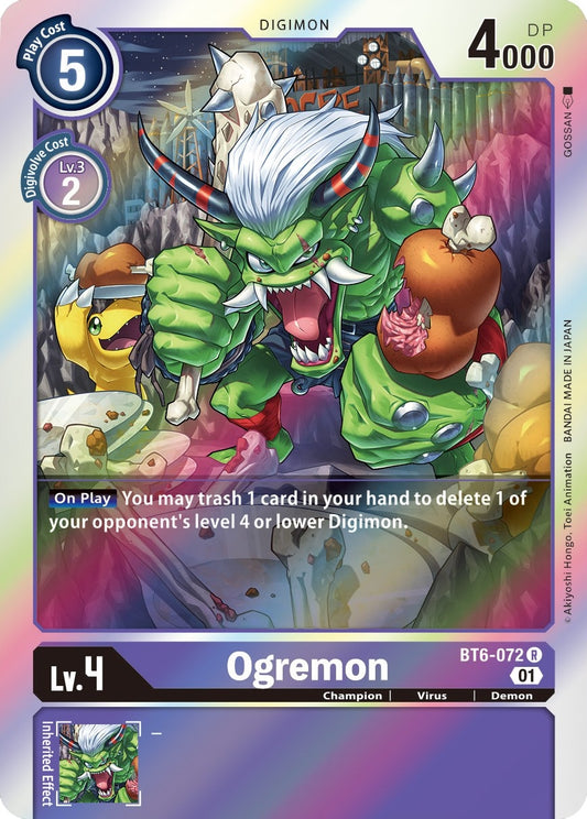 Image for Ogremon (BT6-072 R) (Double Diamond) - Digimon Card Game