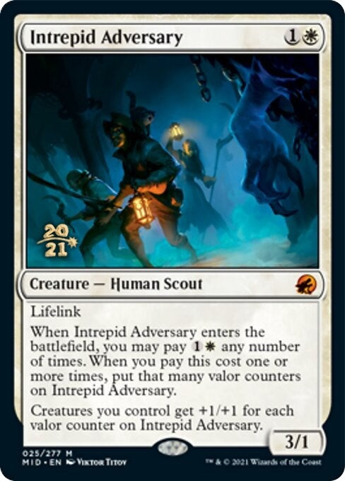 Image for Intrepid Adversary (25) (Prerelease Cards) - Magic: The Gathering