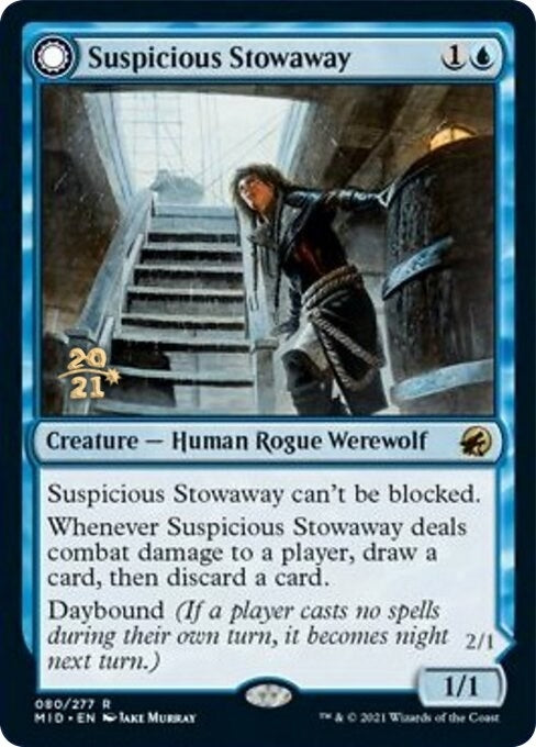 Image for Suspicious Stowaway (80) (Prerelease Cards) - Magic: The Gathering