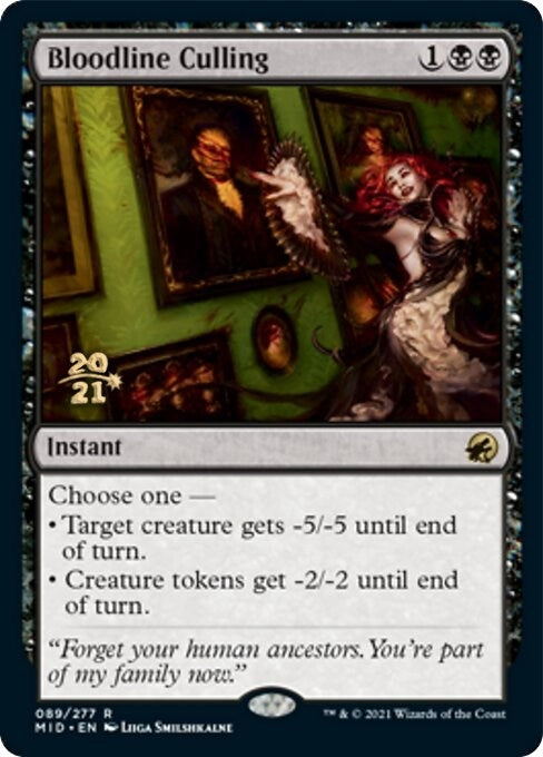 Image for Bloodline Culling (89) (Prerelease Cards) - Magic: The Gathering