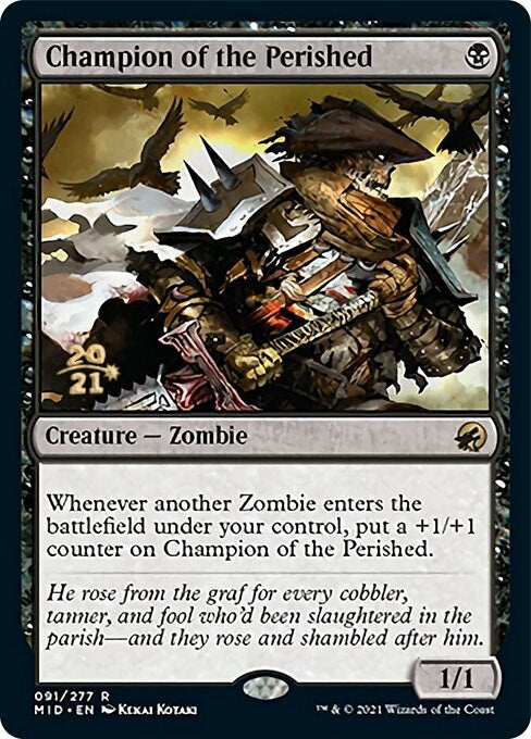 Image for Champion of the Perished (91) (Prerelease Cards) - Magic: The Gathering