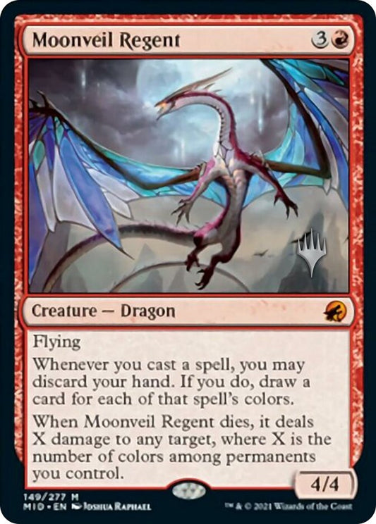 Image for Moonveil Regent (149) (Promo Pack: Innistrad: Midnight Hunt) - Magic: The Gathering