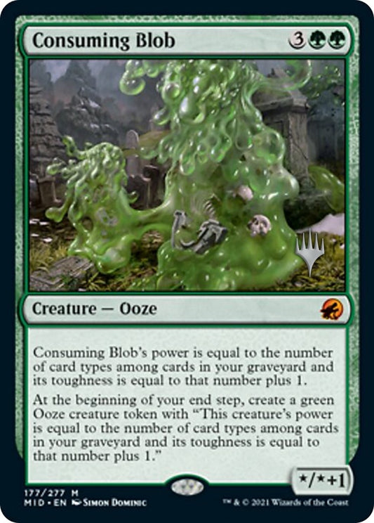 Image for Consuming Blob (177) (Promo Pack: Innistrad: Midnight Hunt) - Magic: The Gathering