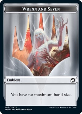 Image for Emblem - Wrenn and Seven (18) (Innistrad: Midnight Hunt) - Magic: The Gathering
