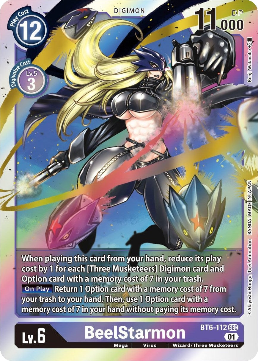 Image for BeelStarmon (BT6-112 SEC) (Double Diamond) - Digimon Card Game