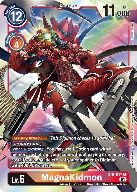 Image for MagnaKidmon (BT6-017 R) (Double Diamond) - Digimon Card Game