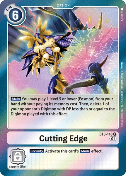 Image for Cutting Edge (BT6-110 R) (Double Diamond) - Digimon Card Game