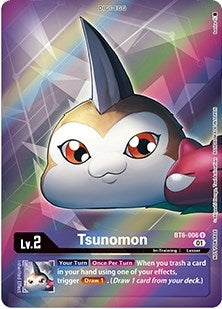 Image for Tsunomon (Box Topper) (BT6-006 U) (Double Diamond) - Digimon Card Game