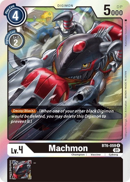 Image for Machmon (BT6-059 R) (Double Diamond) - Digimon Card Game