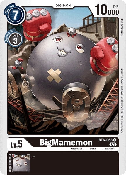 Image for BigMamemon (BT6-063 C) (Double Diamond) - Digimon Card Game