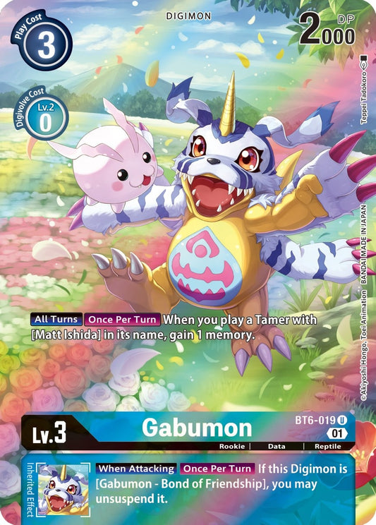 Image for Gabumon (Alternate Art) (BT6-019 U) (Double Diamond) - Digimon Card Game