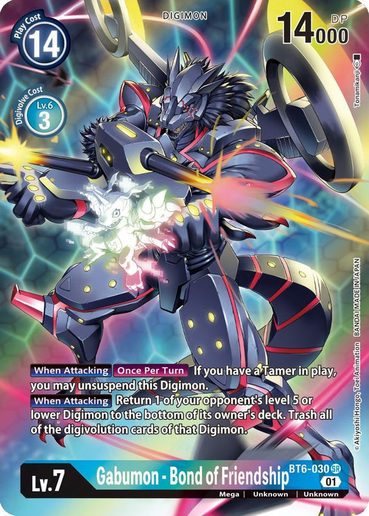 Image for Gabumon - Bond of Friendship (Alternate Art) (BT6-030 SR) (Double Diamond) - Digimon Card Game