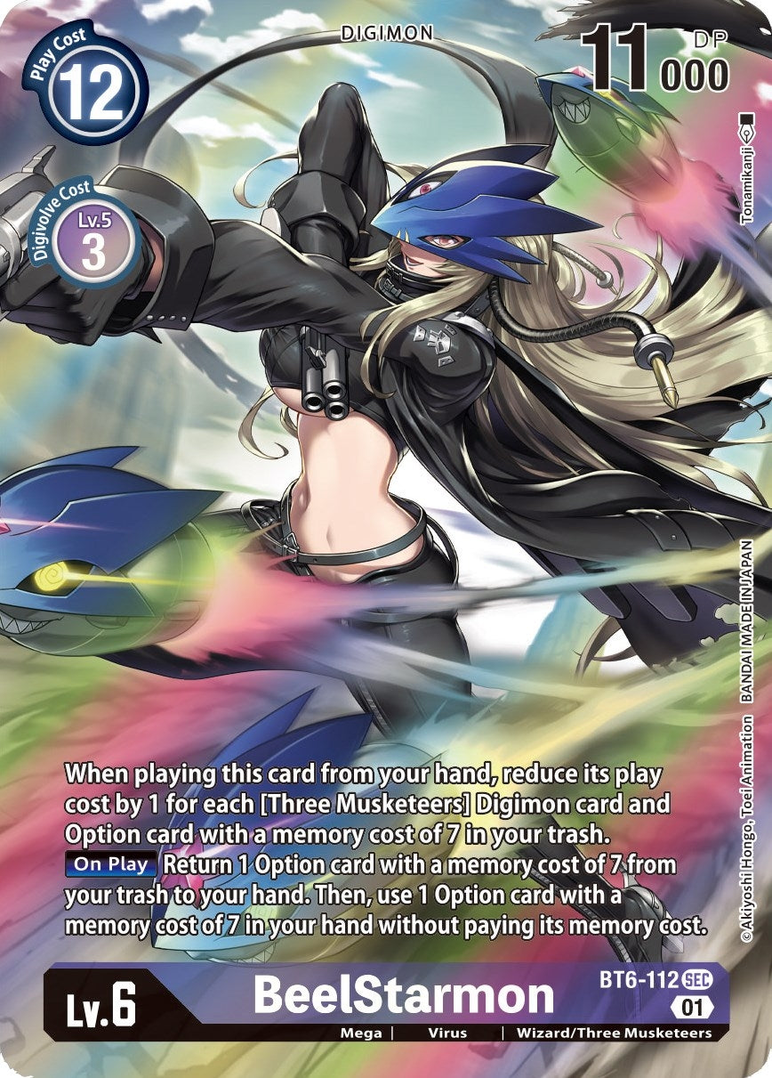 Image for BeelStarmon (Alternate Art) (BT6-112 SEC) (Double Diamond) - Digimon Card Game