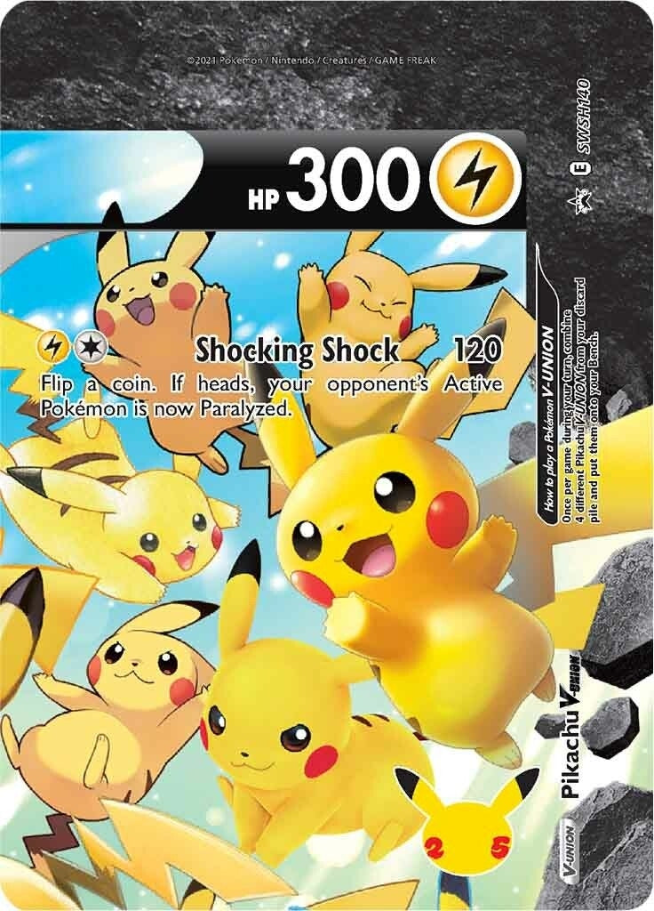 Image for Pikachu V-Union - SWSH140 (SWSH140) (SWSH: Sword & Shield Promo Cards) - Pokemon