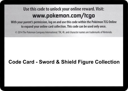 Image for Code Card - Sword & Shield Figure Collection (SWSH02: Rebel Clash) - Pokemon