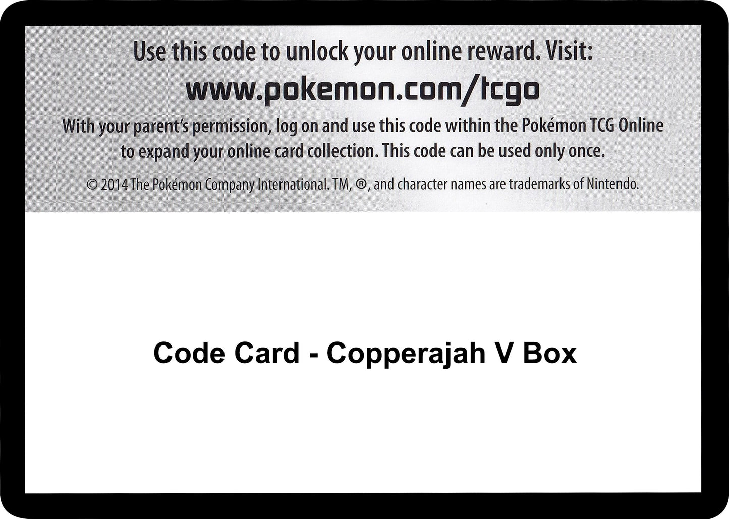 Image for Code Card - Copperajah V Box (SWSH02: Rebel Clash) - Pokemon